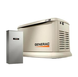 Air-Cooled Whole House Generator with Wi-Fi and 200-Amp Transfer Switch